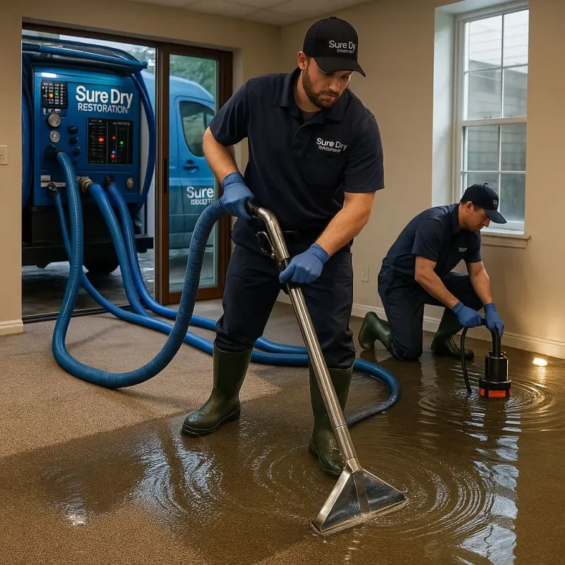 Water Extraction and Removal process in Waynesboro, VA